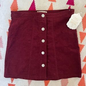 Altar’d State Burgundy skirt